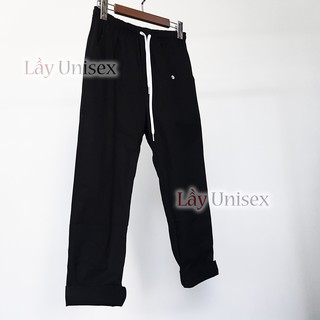 Quần culottes kaki form unisex