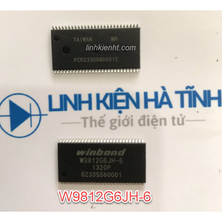 IC Ram vang số X5 X6 W9812G6JH-6 W9812G6GH-6 W9812G6IH-6 WW9812G6JH MỚI ( tương đương W9812G6KH-6 )