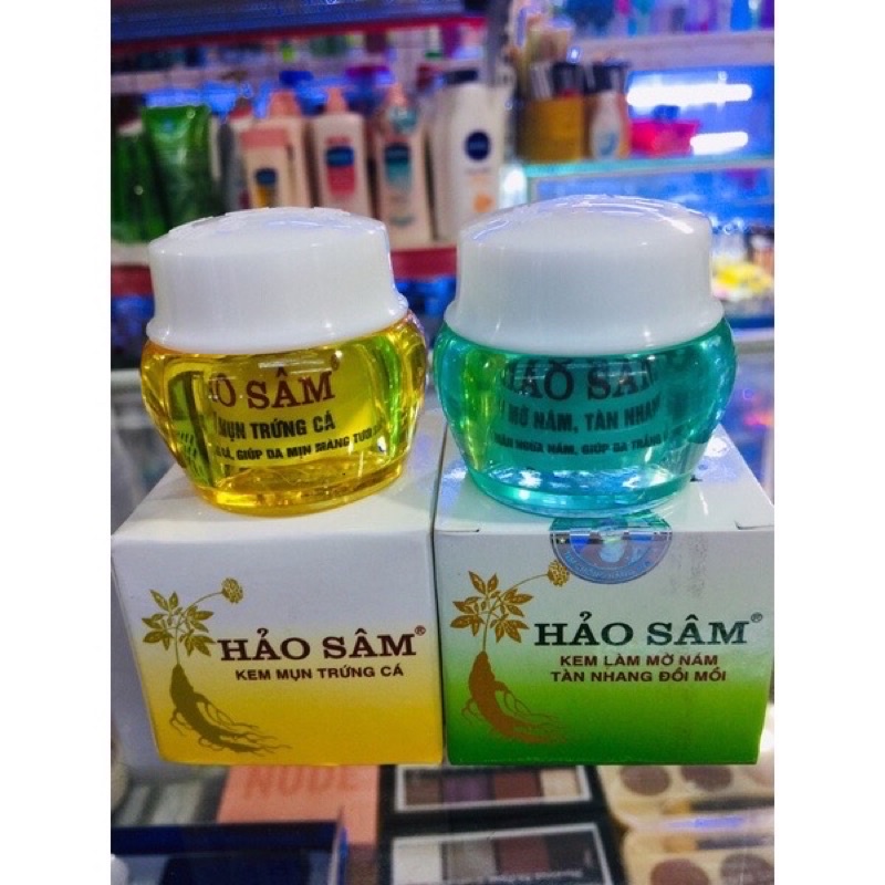 Kem hảo sâm trắng da chống não hoá 15g