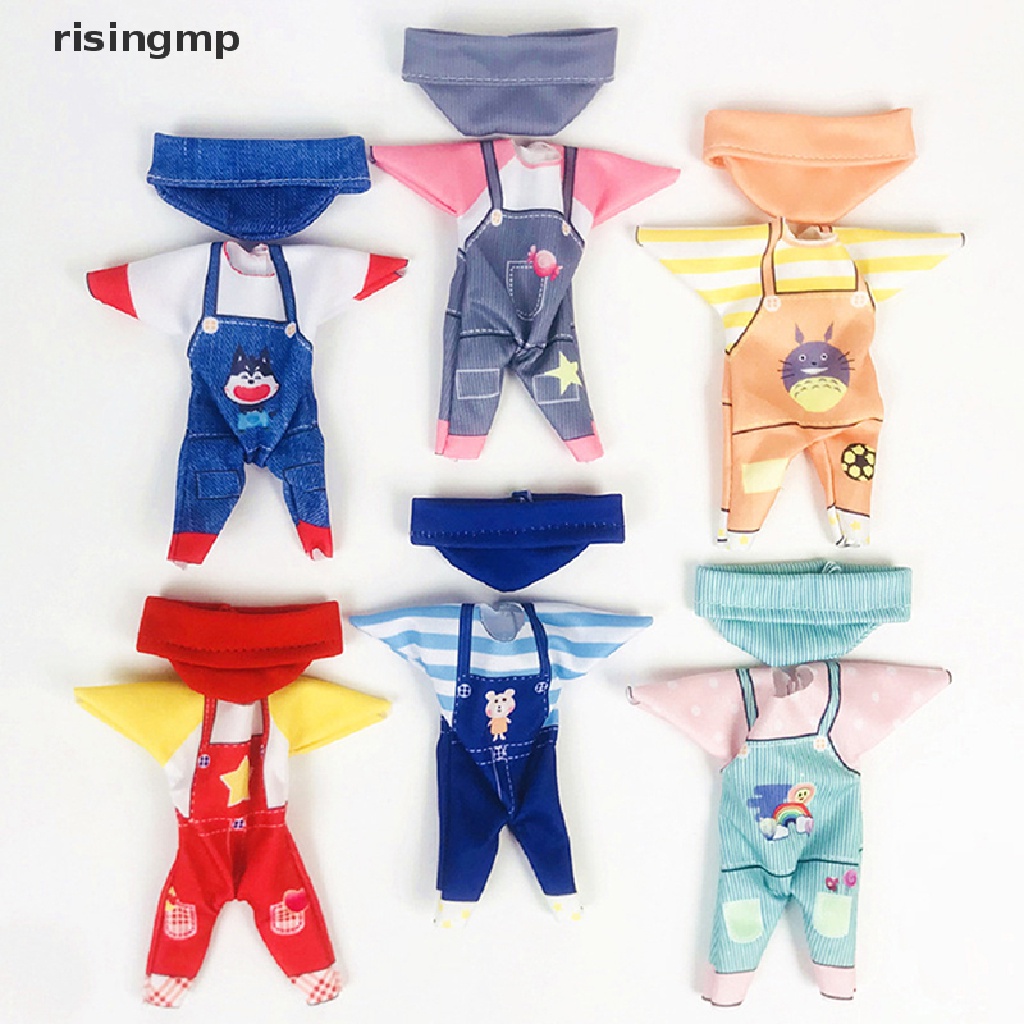 Bộ Quần Áo Thời Trang Cho Búp Bê 16-17cm ob11 1 / 12 ♨Trên đó