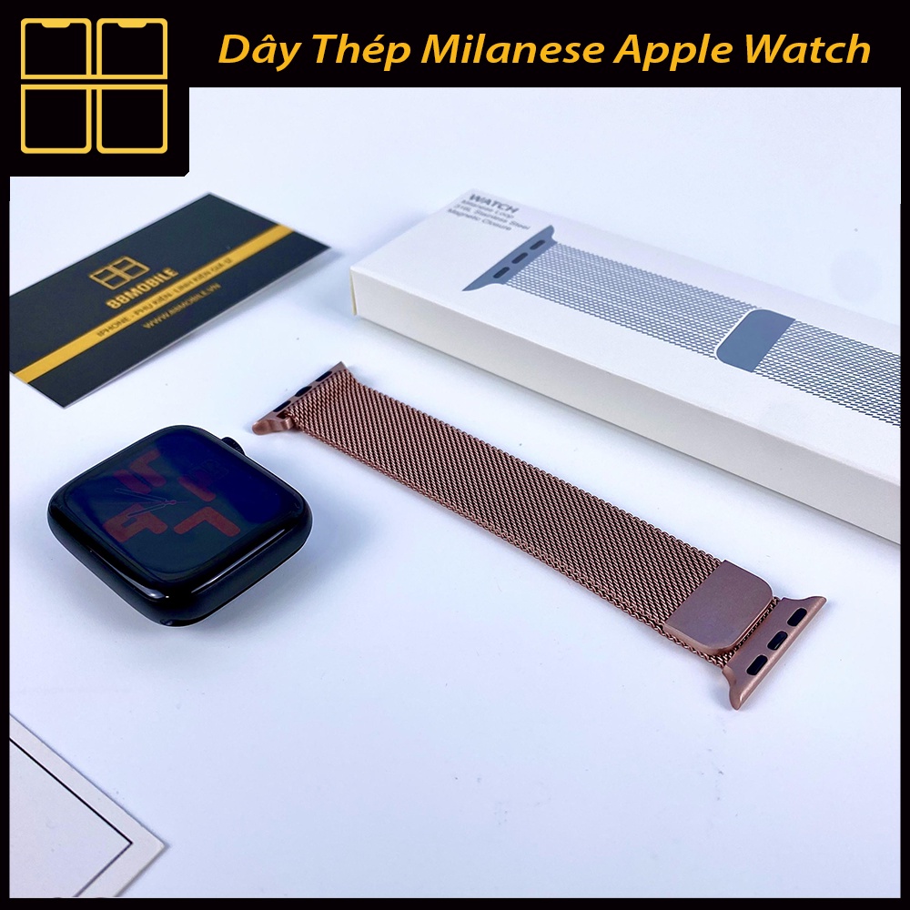 Dây Thép Apple Watch Milan Loop Cao Cấp Đủ Size 38mm/40mm/42mm/44mm 88Mobile