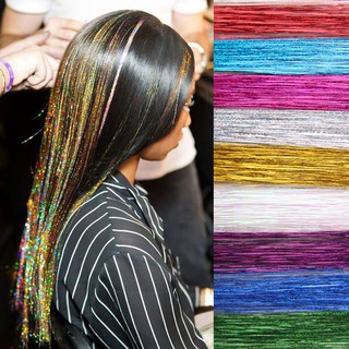 150 Sợi Tóc Light Line Tóc Giả Kim Tuyến Nhiều Màu Chất Như Nước Cất !