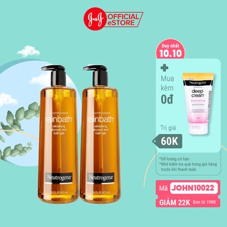 Bộ 2 chai Sữa tắm dạng gel Neutrogena Rainbath Original refreshing shower and bath gel 473ml/chai – 540018230