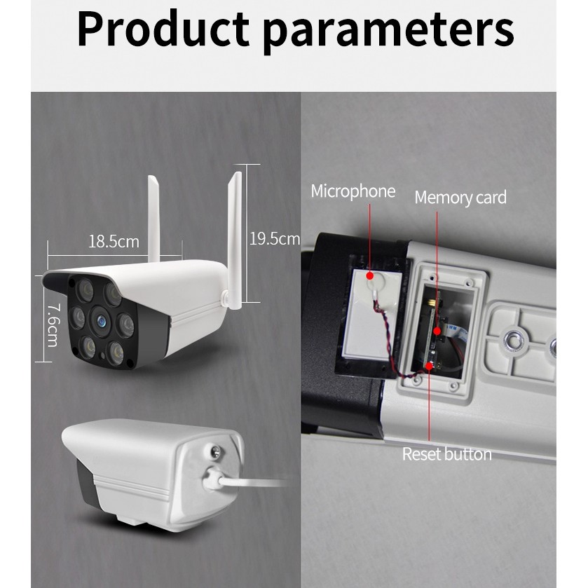 Camera Yoosee Ngoài Trời 6 Led Full 1080 HD - Hỗ Trợ 2 Đèn Hồng Ngoại+ thẻ nhớ chuyên dụng 32GB | BigBuy360 - bigbuy360.vn