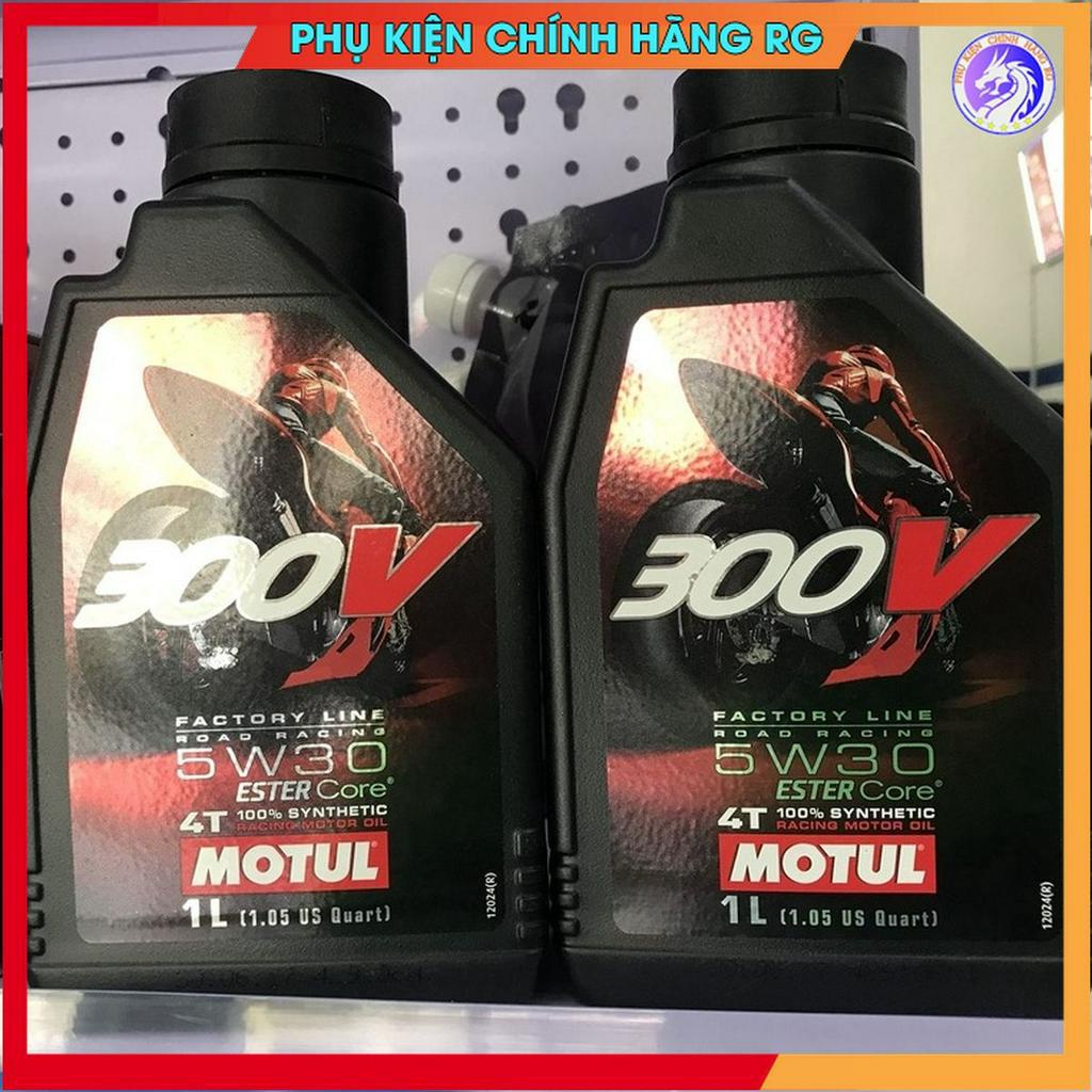 Dầu nhớt motul 300v Factory Line Road Raicng 10W40 cho động cơ 4 thì pkl