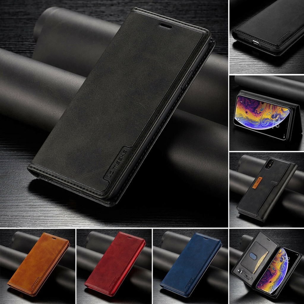 Bao da điện thoại kiểu dáng thanh lịch đơn giản cho iPhone X/XS/XR/XS MAX iP 6/6S/6P/6SPlus/7/8/7P/ 8+ | BigBuy360 - bigbuy360.vn