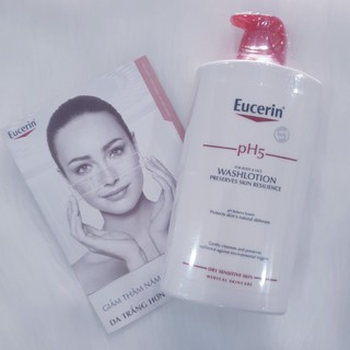 Sữa Tắm Dành Cho Da Nhạy Cảm Eucerin Ph5 Washlotion Có Mùi