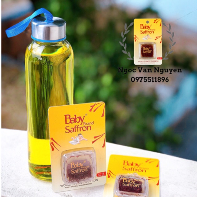 SAFFRON NHUỴ HOA NGHỆ TÂY TỐT NHẤT ẤN ĐỘ BABY SAFFRON HỘP 1 GRAM [DATE 10.2023] | BigBuy360 - bigbuy360.vn
