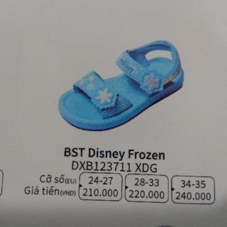 DÉP sandal bitis be gái DXB123711