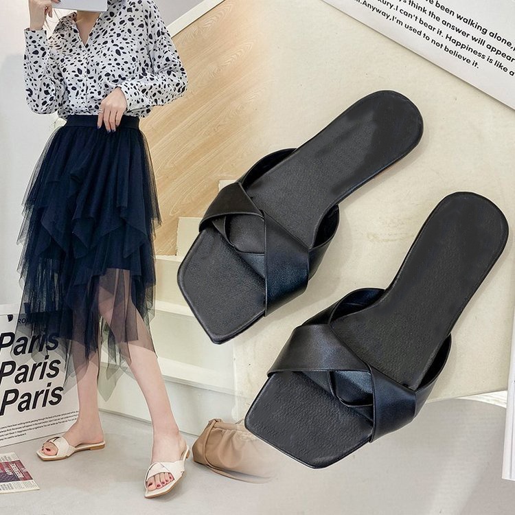 Dép nữ thời trang quai ngang hot triend big size size lớn 39,40,41,42 êm mềm