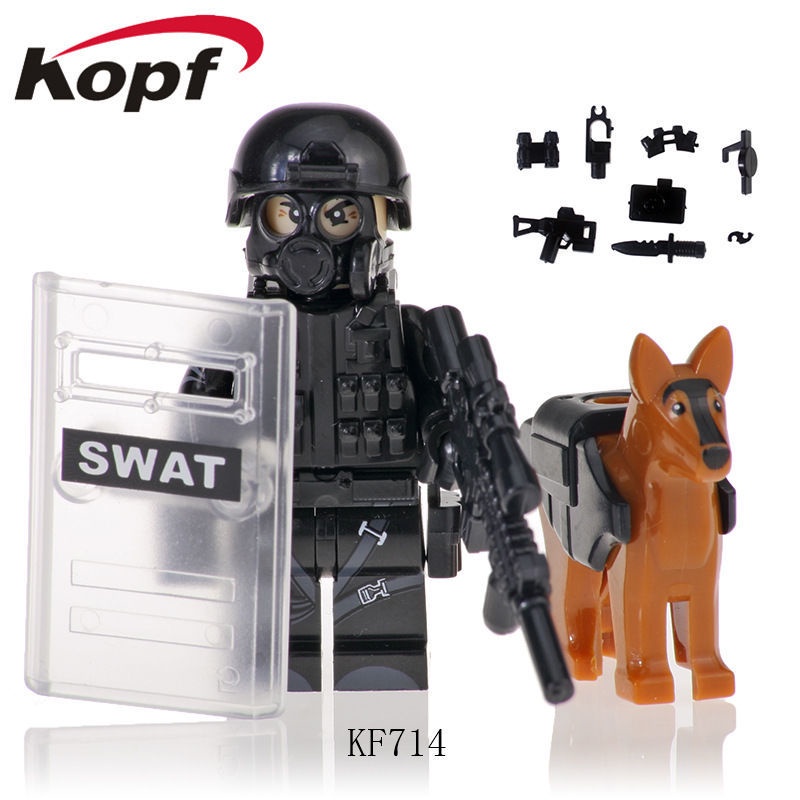 Bộ đồ chơi lego cảnh sát SWAT