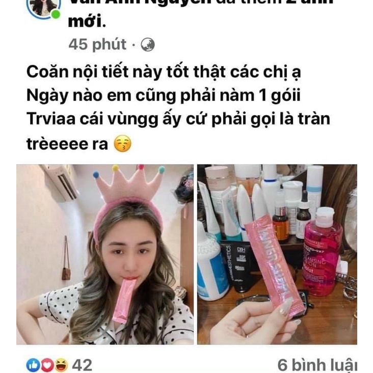 Nước uống INNER SUPPLE Tăng nội tiết tố nữ 28 ngày Nhật Bản