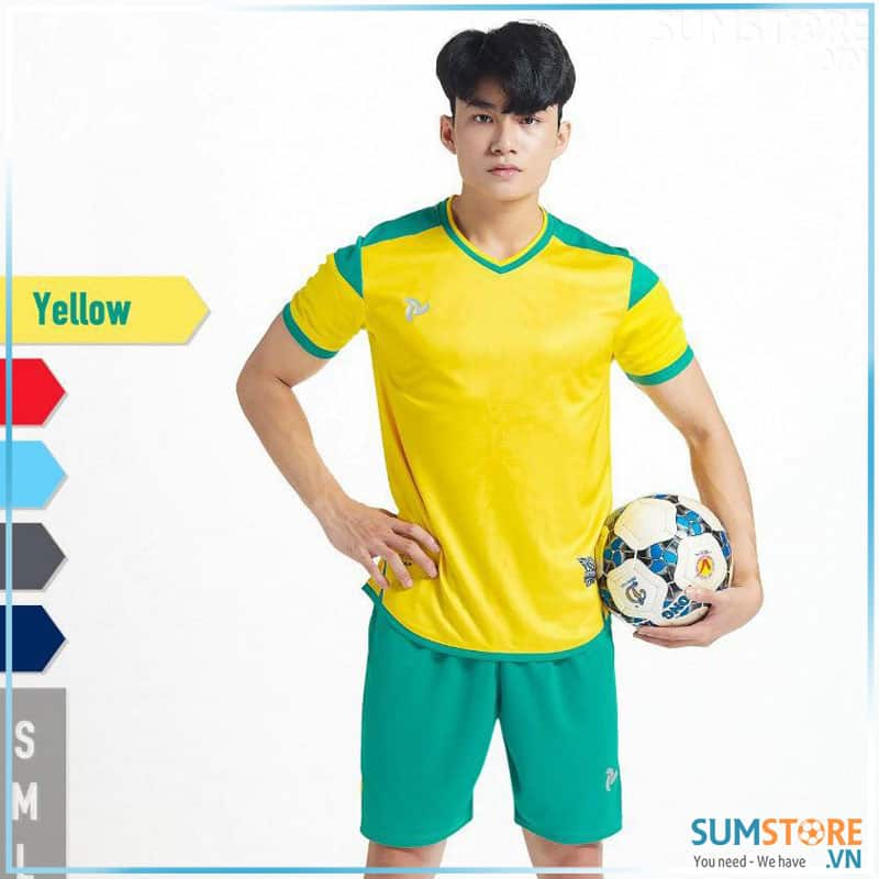 Đồ Đá Banh Không Logo Nam Nữ Cao Cấp - Phoenix Vàng- Áo Bóng Đá Thể Thao Nam Nữ Mới Chất Lượng Cao Cấp