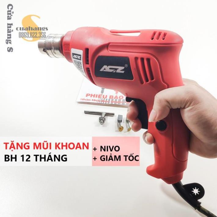 Máy khoan lõi đồng ACZ 6109 tặng mũi khoan - BH 12 tháng