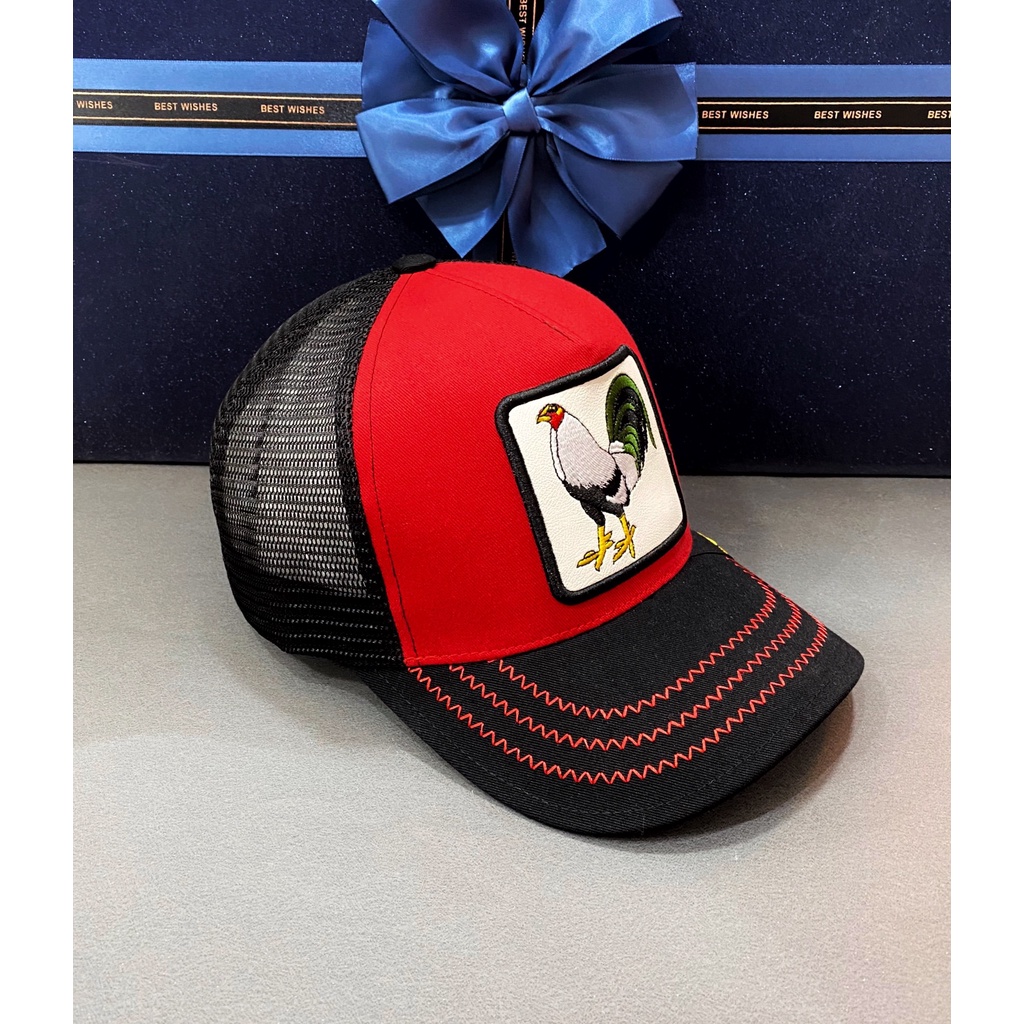 mũ lưỡi trai thêu hình gà (COOK) cao cấp , nón kết , mũ lưỡi trai cao cấp