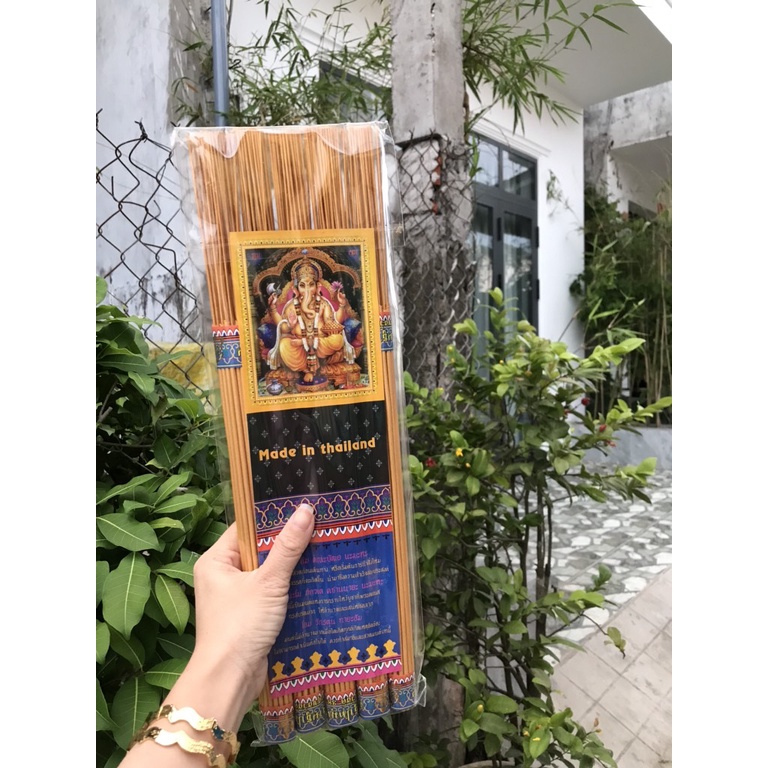 [Ảnh thật] Túi 5 Thẻ 185 Nén Hương Nhang Thần Tài Thái Lan Nhập Khẩu Chính Hãng