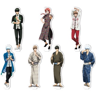 Mô Hình Nhân Vật Gintama Bằng Acrylic Để Bàn Trang Trí