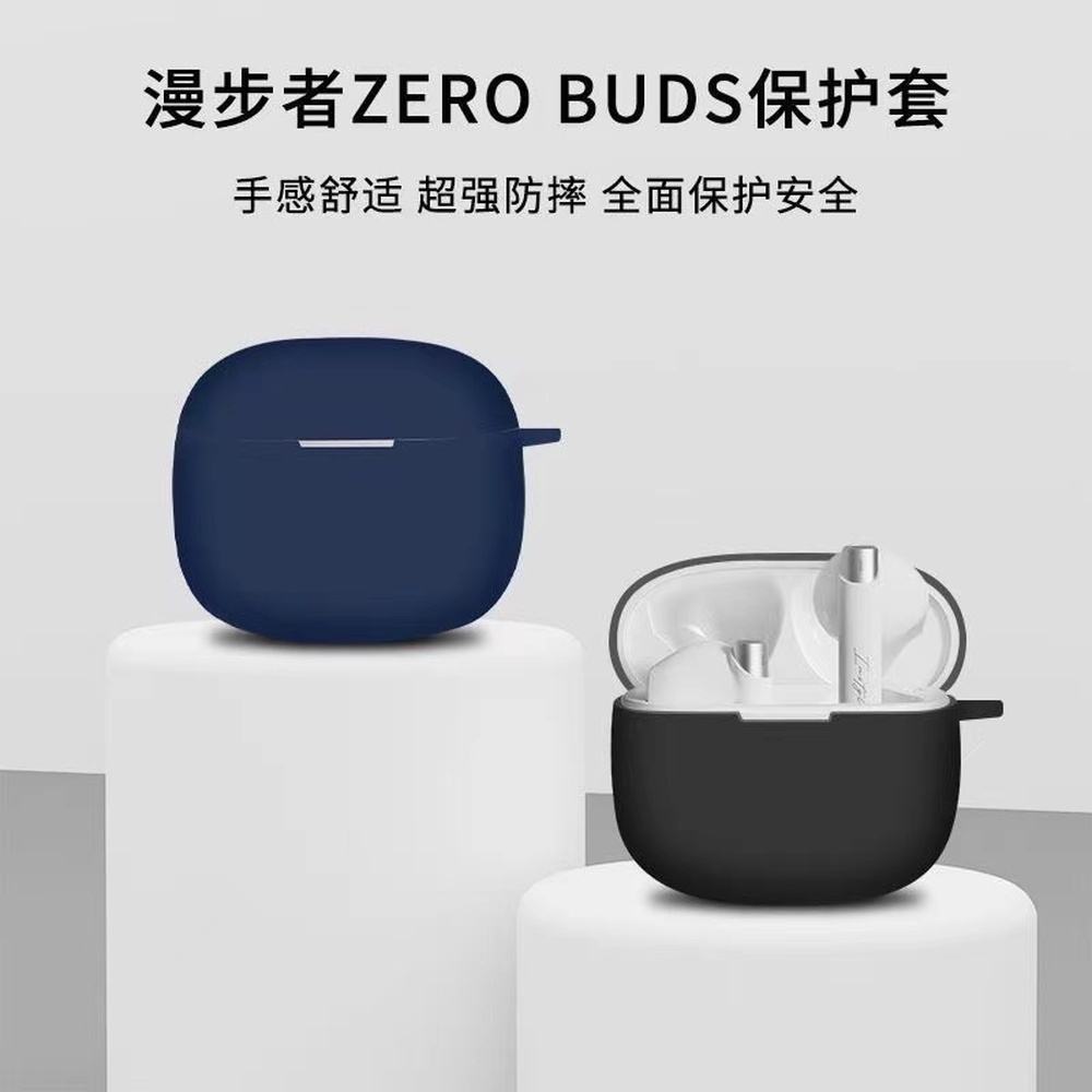 Vỏ Bảo Vệ Hộp Sạc Tai Nghe Edifier Zero Buds Màu Trơn Mềm Mại Chất Lượng Cao
