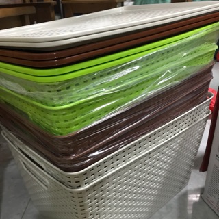 Combo 4 giỏ Hàn Quốc có nắp size đại