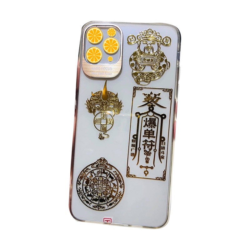 Miếng Dán Linh Phù - Tài Lộc, May Mắn,Bình An- Miếng Dán Cầu Phúc Dán Điện Thoại