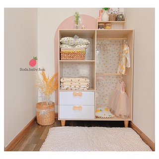 [ Ảnh thật ] Tủ quần áo cho bé - Tủ áo cánh mây - Tủ áo trẻ em - Tu ao tre em - Children's wardrobe - Baby wardrobe