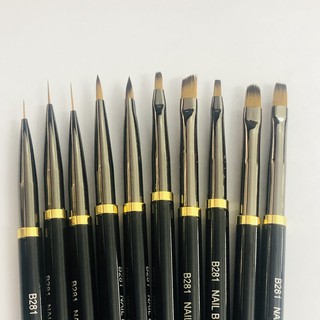 Bộ cọ nhật lông chồn 10 cây chính hãng