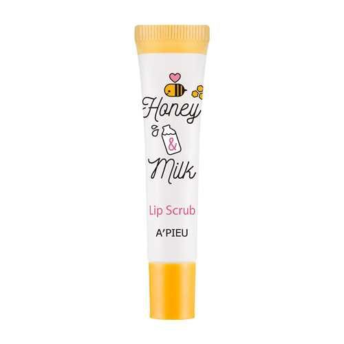 Tẩy Da Chết Môi A’pieu Honey Milk Lip Scrub 8ml