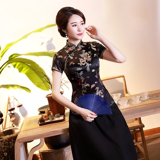 Women Tang Suit Summer Fashion Improved Cheongsam Top Chinese Style Shirt Short-sleeve Blouse Tops