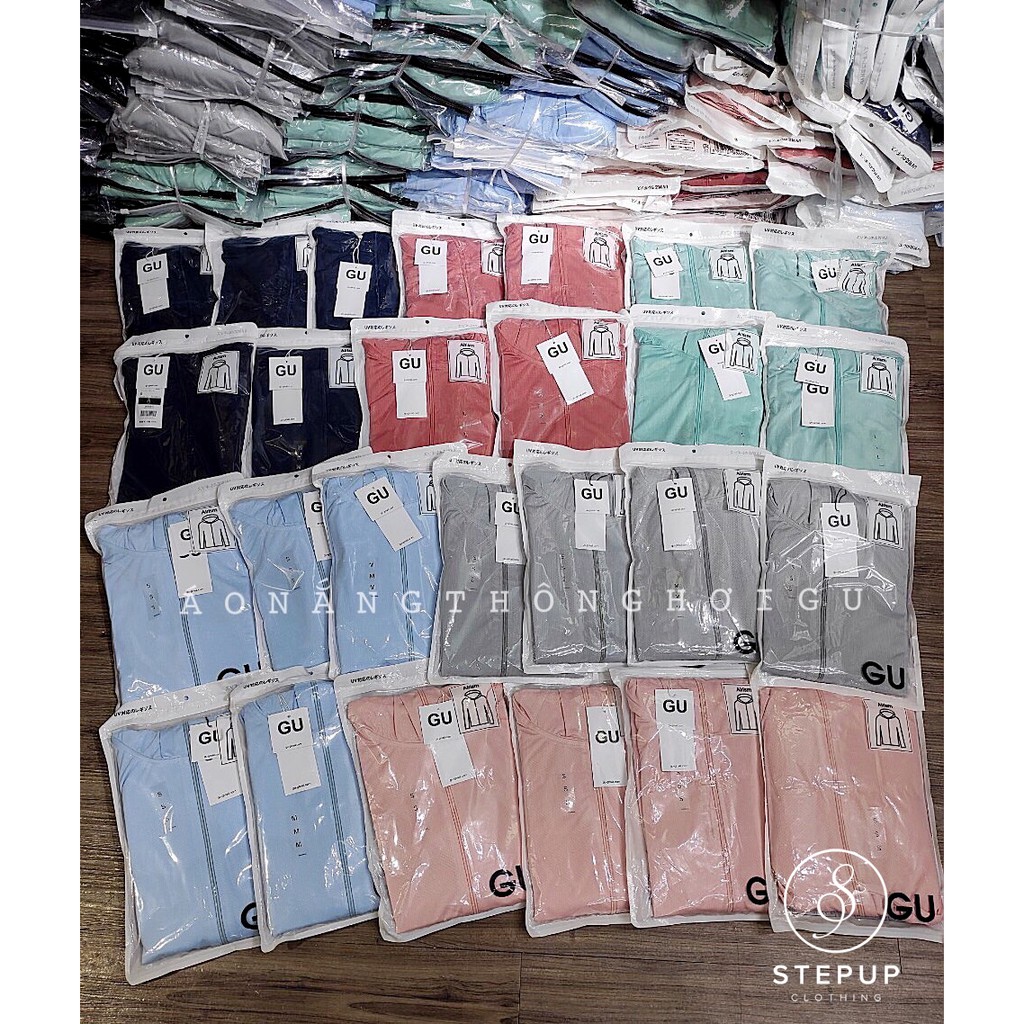 Áo chống nắng GU vải Airism làm mát | BigBuy360 - bigbuy360.vn