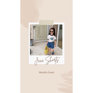 Quần shorts jean cho bé gái_Jane Shorts