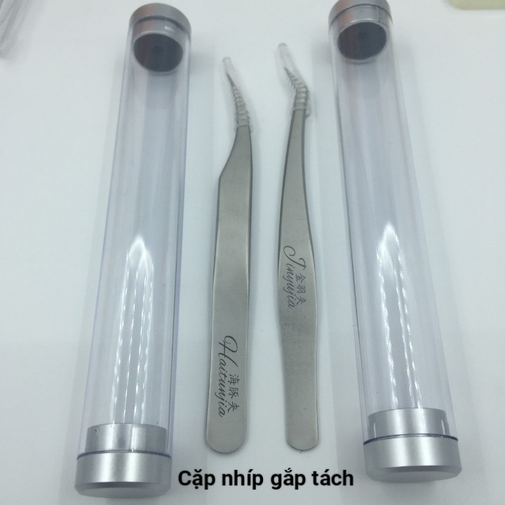 Combo tập nối mi cơ bản 360k_dụng cụ mi_keo nối mi_uốn mi_Huy Hoàng Mi