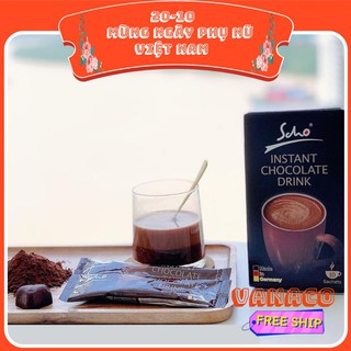 Bột Chocolate hoà tan Scho của Đức 1 Hộp 10 gói 27gr - Hàng nhập khẩu