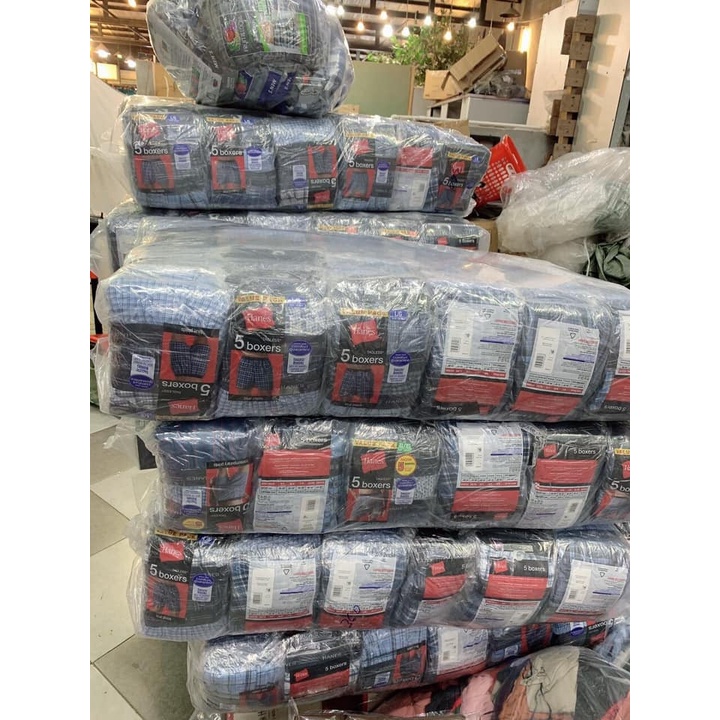 Set 5c quần boxer nam xuất khẩu