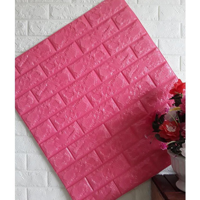 [Miền Nam] MIẾNG XỐP DÁN TƯỜNG 3D LOẠI 5MM GIẢ GẠCH KHỔ 70CM * 77CM | BigBuy360 - bigbuy360.vn