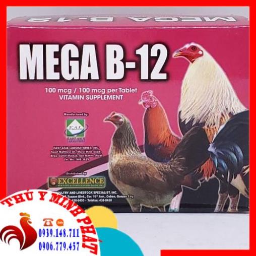 B12 MEGA dinh dưỡng cho gà HÀNG NHẬP KHẨU