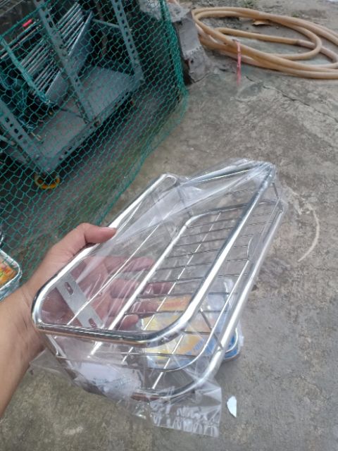 Kệ gia vị treo 1 tầng Inox 201