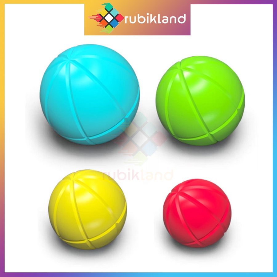 Rubik QiYi Wisdom Ball Rubic Biến Thể 3D Spherical Maze Ball Đồ Chơi Trí Tuệ Trẻ Em