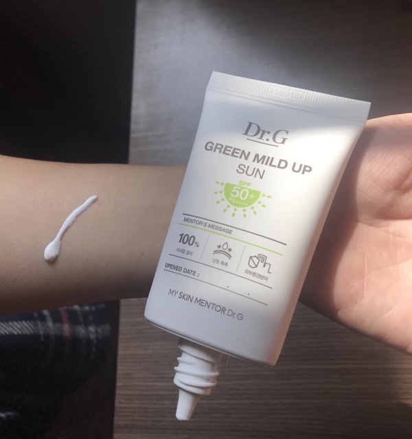 [DR.G] KEM CHỐNG NẮNG DR.G GREEN MILD UP SUN PLUS