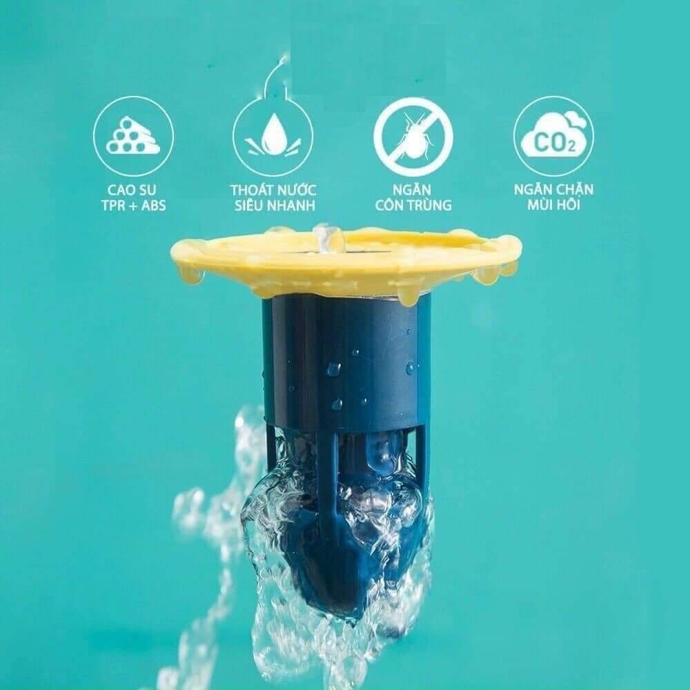 Bịt Nắp Cống Ngăn Mùi Hôi , Nắp Ga Thoát Sàn Ngăn Mùi , Phễu Thoát Sàn Chặn Côn Trùng , Lỗ Thoát Nước - Bbht