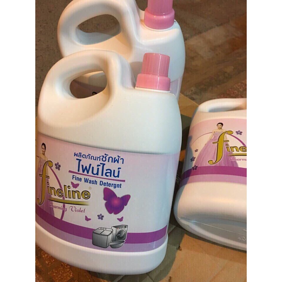 {Phá Rẻ} Nước giặt Fineline can 4L