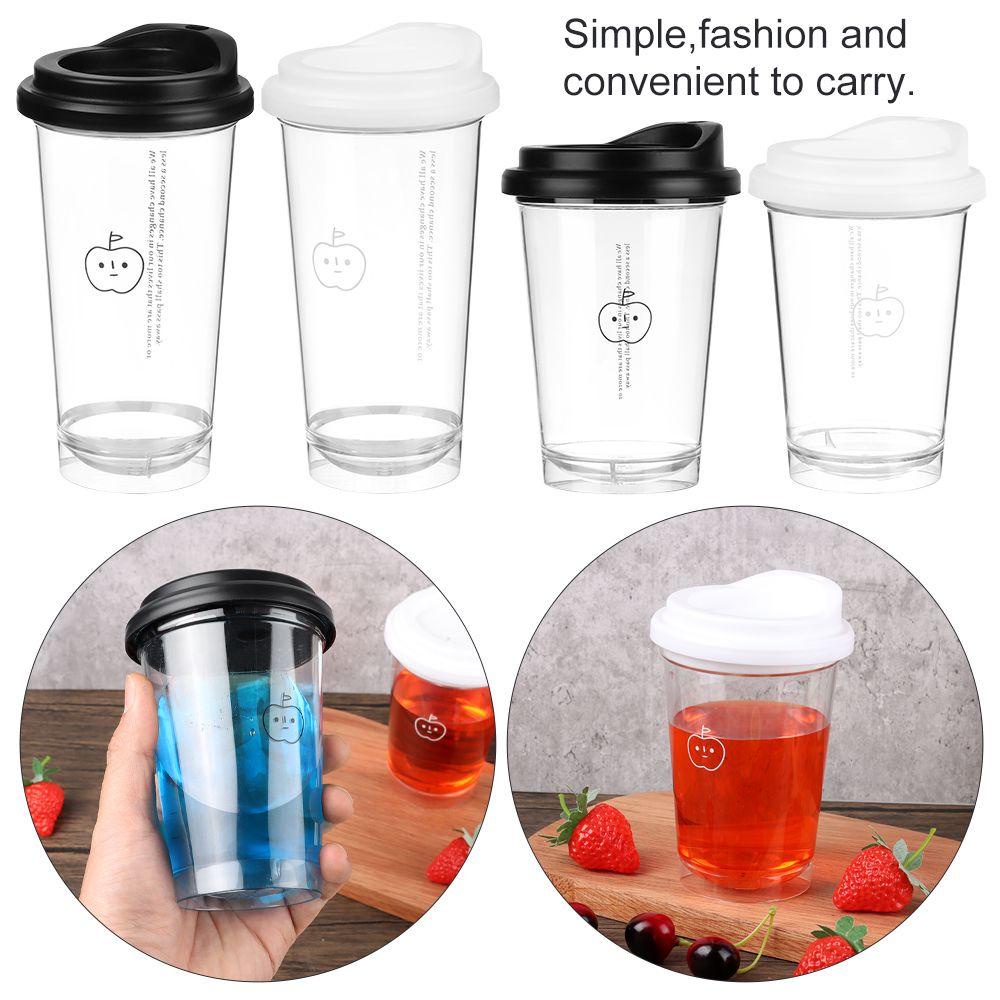 KUNHEV Bình Nước Thể Thao Bằng Nhựa Trong Suốt Chống Rò Rỉ