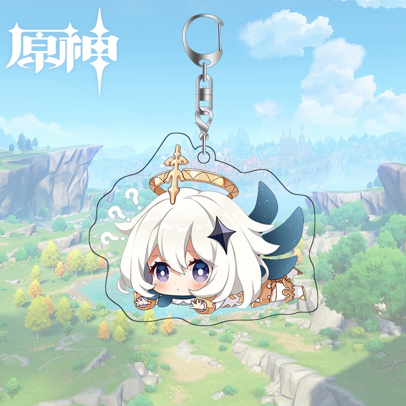 Móc khóa genshin anime acrylic thích hợp làm quà tặng bạn bè 40 kiểu dáng tùy chọn