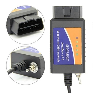For ELM327 OBD2 Scanner Elm 327 USB V1.5 Bluetooth Code Reader Auto Diagnostic Scanner Tool Made