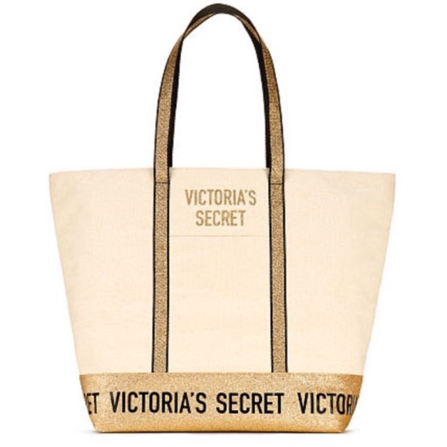 Túi vải Victoria Secret màu trắng