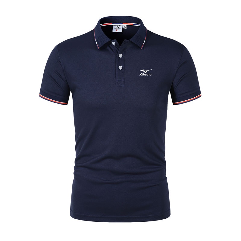 Áo Thun Polo Mùa Hè Mẫu Mới Mizuno Có Cổ Size S-4XL Cho Nam