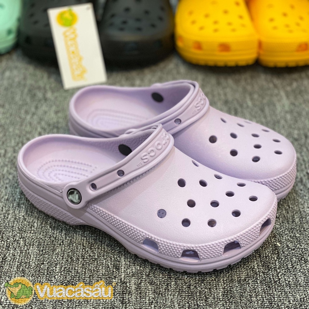 Dép CROCS CLASSIC CLOG Nam Nữ, Siêu Mềm Nhẹ và Êm Ái, chống trơn trượt, đi mưa - Vua Cá Sấu