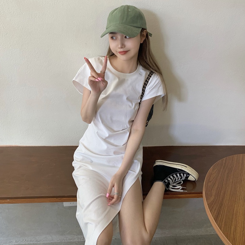 Đầm Dáng Dài Form Ôm Phong Cách Pháp Thời Trang Mùa Hè