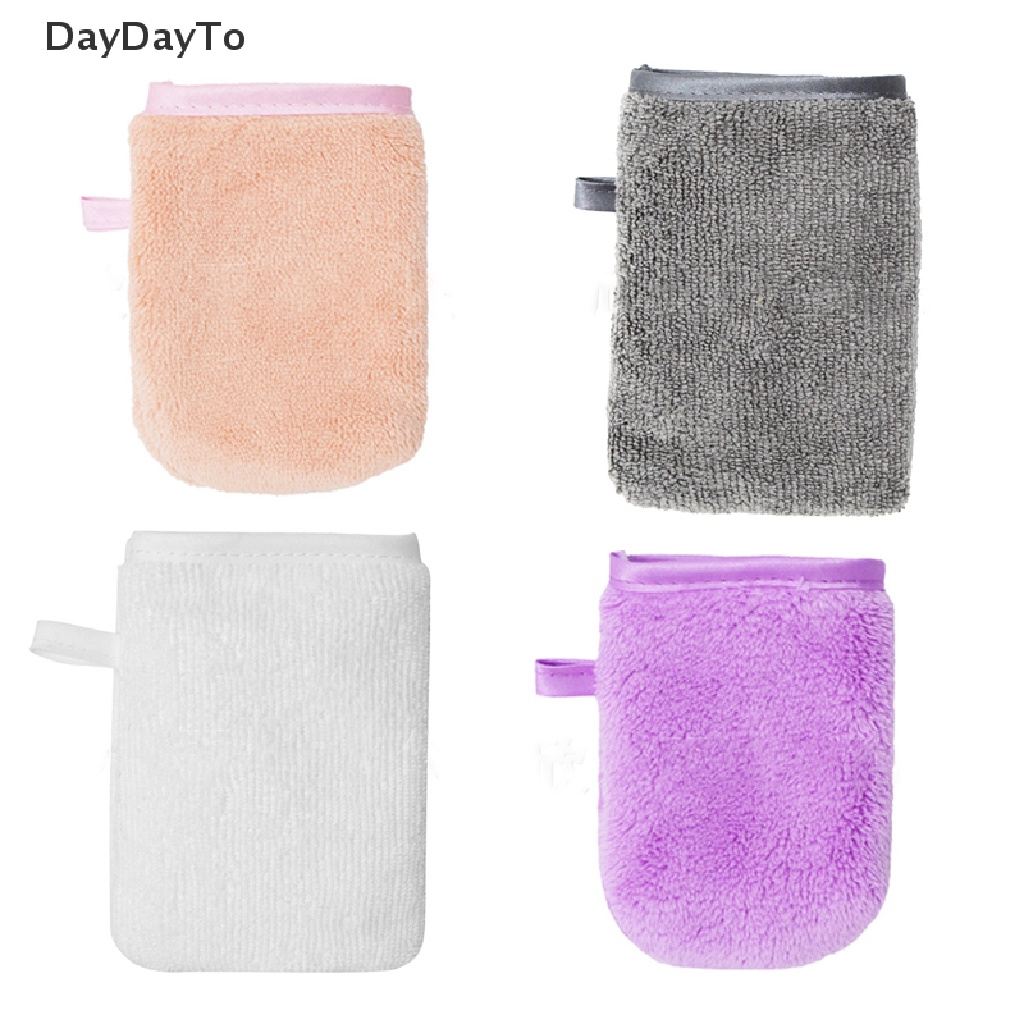 Găng Tay Tẩy Trang Daydoytto Bằng Sợi Microfiber Mềm Mại Có Thể Tái Sử Dụng