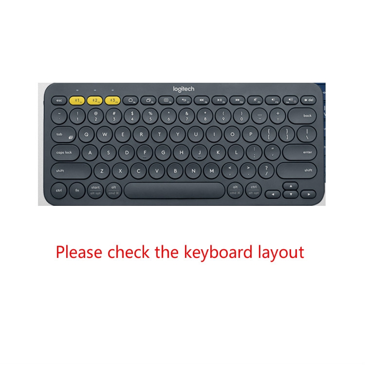 Miếng Dán Bàn Phím Silicon Siêu Mỏng Cho Logitech K380