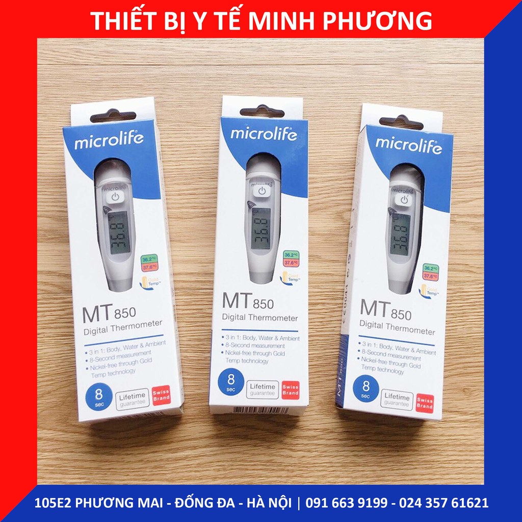 Nhiệt kế kẹp nách điện tử MICROLIFE MT850